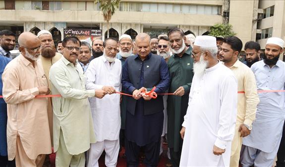 Director General Karachi Development Authority Asif Jan Siddiqui inaugurated the Independence Day and Right Struggle celebrations at the Civic Center.