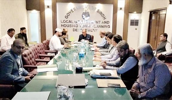 A special meeting of the Governing Body of Karachi Development Authority was held under the chairmanship of Sindh Local Government Minister and Chairman Governing Body Saeed Ghani for Budget 2024-25 and Revised Budget 2023-24.