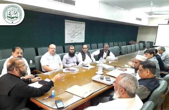 The Revenue Generation Committee KDA held a meeting with K-Electric to discuss. 