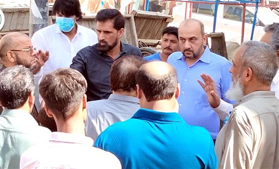 The delegation of World Bank led  Task Team Leader  and Social Development Specialist visited Lines Area