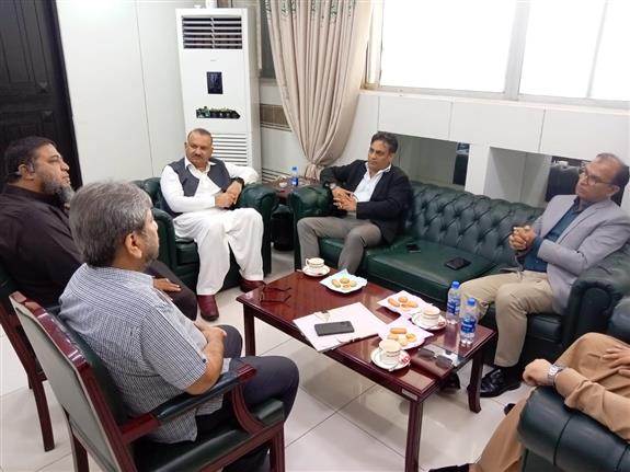 ڈائریکٹر جنرل کے ڈی اے آصف جان صدیقی سے کے الیکٹرک کے اعلیٰ حکام کی ملاقات، ترقیاتی منصوبوں میں درپیش مسائل کے حل کے لیے مشترکہ اقدامات پر اتفاق